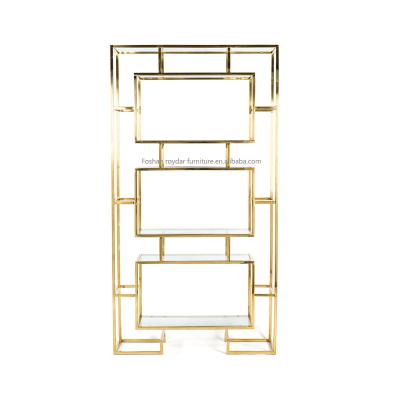 China Luxury Modern Variable Rush Pattern Wedding Backdrop Panel Stand Bar Display Stand Bar Wall Shelves for sale