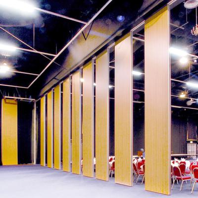 China India Contemporary Partition Walls Folding Proof Acoustic Sound Door Partition Operable Walls For Banquet Hall for sale