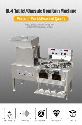 China High Quality Factory Semi Manual Capsule Counter Tabletop Metal Tablets And Capsule Counting Machine for sale