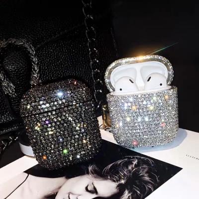 China Super Luxury For Designer Airpods Case Diamond Bling Bling Case For Airpods Cover Luxury Airpod Case 2020 for sale