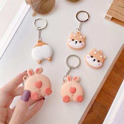 China 2021 Cute Dog Waterproof Anti-lost Waterproof Silicone Cover Protective Silicone Cover Tracker Locator Cartoon Protective Case For AirTags for sale