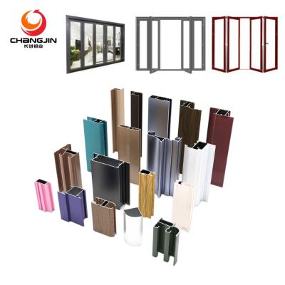 China Custom wardrobe low MOQ 6063 t5 aluminum alloy profile window and door frame for sale