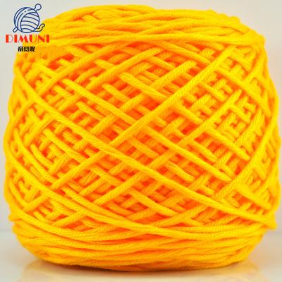 China Dimuni Wholesale Multi Color 16ply 200g Ball Milk Anti-Static Fancy Cotton Knit 100% Acrylic Bulky Yarn For Crochet Knitting Wool Yarn for sale