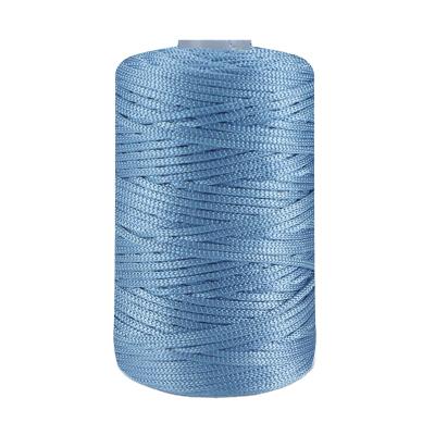 China Love Yarn Dimuni 2021 Unlimited Hand Wholesalers Redemption Knitting Yarns Polypropylene PP Thread Flat Fancy Knitting Yarn for sale