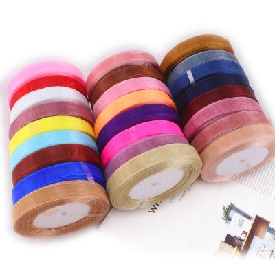 China Wholesale Silk Ribbon Gilding Process Clutch Bags For DIY Gift Wrapping for sale