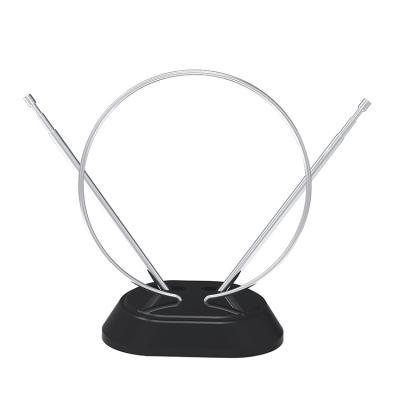 China Rabbit Small Indoor TV HDTV Antenna Free Local Channels TV High Gain Incoming Antenna Aluminum Low Noise Digital Ear Antenna for sale