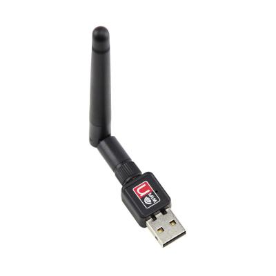 China Hot Selling USB Antenna 150M Mini HD PC Wifi Adapter Computer Desktop Digital Wireless Network Card wifi dongle for sale