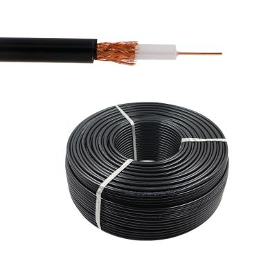 China Plastic+ Copper TV Digital ICE F Male Connector Cable 75-5 Coaxial Cable 1m 3m 5m 10m 15m 20m For Outdoor TV Antenna for sale