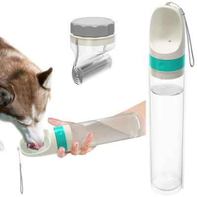 China New Design Sustainable Collapsible Pet Water Bottle Portable Water Dispenser For Dogs Travel Dog Outdoor Water Bottle For Pet Cat for sale