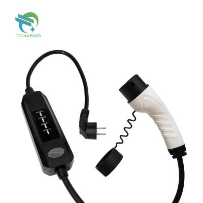 China EV Charger Type - 2 Cable 16A Portable EV Charging Outdoor Power Bank ACPQ-SE-M2DL-13-5 for sale