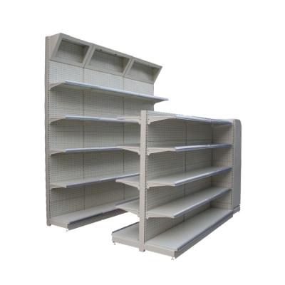 China Factory wholesale custom made stainless steel single multifunctional double-sided shelf rack 4 layers for shop for sale