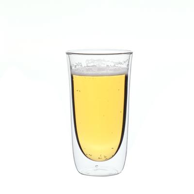 China 380ml 500ml 700ml Transparent Drinking Water Drinkware Glass Beer Mug Modern Hot Selling Glass Mug for sale