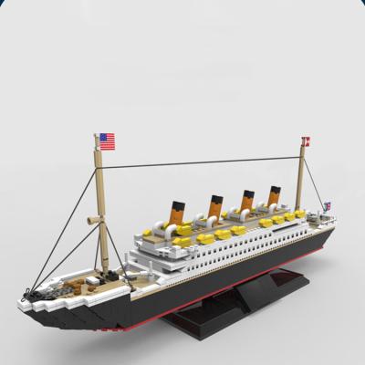 China Toy Factory Price Titanic DIY Building Blocks Children's Toys for sale