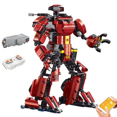 China Building Toy Mold King 15038 Creative RC Toy APP Controlled Motorized Crimson Robot Technic Building Block Model Brick Toys Gifts For Boys for sale