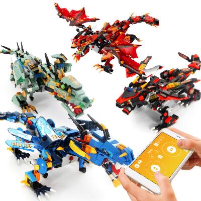 China Toy Mold King 13018-22 Kung Fu Kingdom Dragon Team Creative Assembled Building Block Model Toys Educational DIY Gifts For Boys for sale