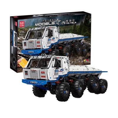 China Hi-Tech Building Toy MOLD KING 13144 Arakawa Tow Truck TA-TRLA 813 Off-Road Truck Building Blocks 3647pcs Brick Children DIY Model Toys for sale