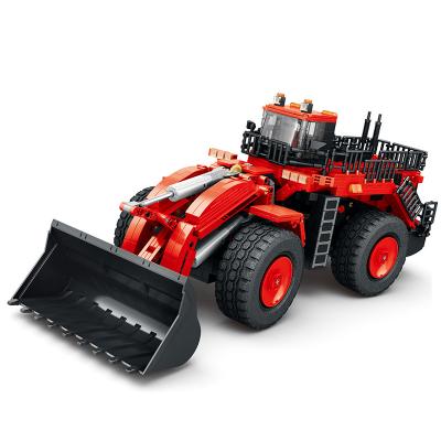 China NEW 2022 Building Toy Reobrix 22010 Mechanical Industry Series RC Loader Truck Model Building Blocks Kid Toys Gifts 1876pcs for sale