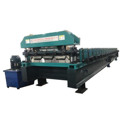 China Best Selling Hotels Zinc Steel Sheet Price Roof Trapezoidal Ridges Making Machinery V Style Wall Corner Roll Forming Machine for sale