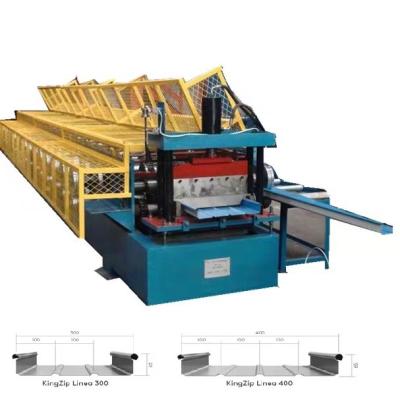 China Hotels Zip Position Lock Bemo Type Seam Profiling Roll Forming Machine for sale