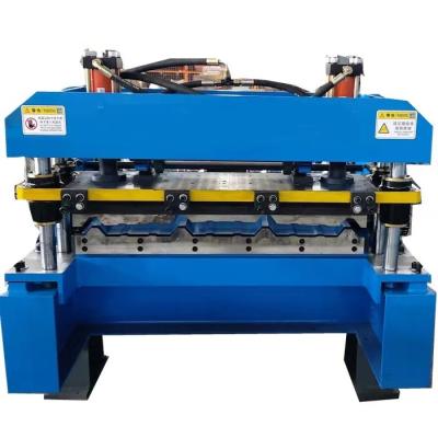 China Hotels 840 Trapezoidal Box Profile Metal Roofing Sheet Machine (IBR) for sale