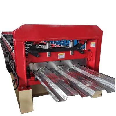 China Different Types High Speed ​​Production Metal Floor Decking Roll Forming Machine for sale