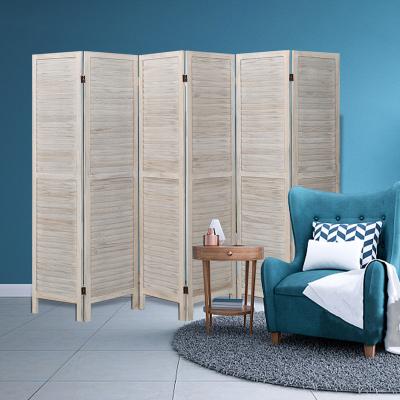 China Canopy Screen Changing Room - Art Deco Woodiness Divider Room 6 Panel Wooden Room Divider Design for Bedroom for sale