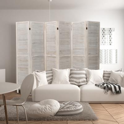 China Canopy Divider Room Divider - Art Deco Woodiness Changing Screen Room Privacy Wall 6 Panel Design for Bedroom for sale