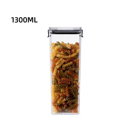 China New Products Airtight Hot Transparent Plastic Air Tight Food Storage Container Food Storage Containers for sale