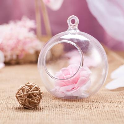 China Wholesale Clear Transparent Plastic Open Ornament Gift Trees Christmas Trees Box DIY Present Decoration for sale