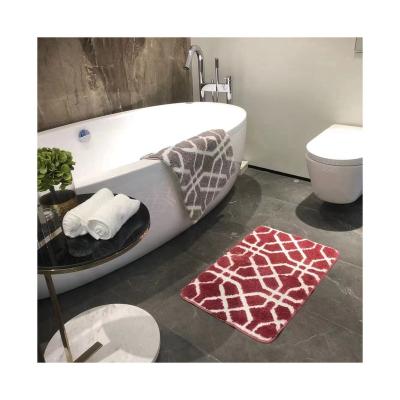 China Factory Sustainable Bath Mat Shower Bathtub Mats Diamond Anti-Slip Bath Mat for sale