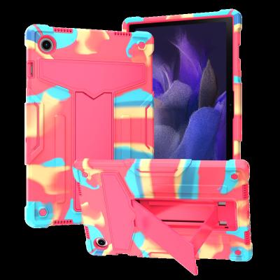 China Shockproof 3 in 1 Samsung Galaxy Tab A8 SM-X200/SM-X205 10.5 inch 2021 Kids PC Silicone Cover Tablet Stand Holder Shockproof Safe Case for sale