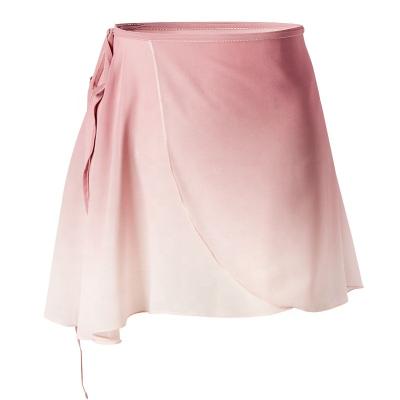 China Comfortable. OEM Performance Ballet Dance Wear Soft High Quality Chiffon Wrapped Ballet Skirts for sale