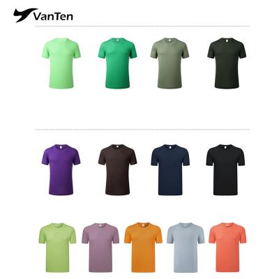 China OEM Basic Custom Logo Plain 100% Cotton Clothing Printing Men's Blank T-shirt for sale