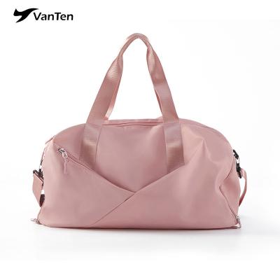 China HIGH CAPACITY Custom Sports Storage Bag Yoga Dance Ballet Workout Waterproof Pink Travel Team Gym Bag for sale