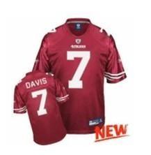 China San Francisco 49ers 7#Nate Davis NFL jersey for sale