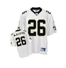 China White New Orleans Saints 26#Deuce McAllister NFL jersey for sale