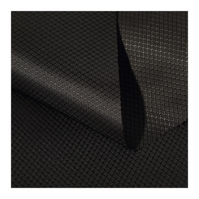 China 100%polyester waterproof breathable pongee fabric pu TPU anti-pill coating pongee fabric pvc coating for sale