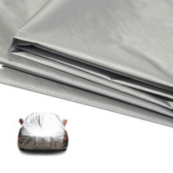 China 380T Waterproof Nylon Taffeta Ripstop Polyester Taffeta Fabric Woven Fabric With Silver Coating for sale