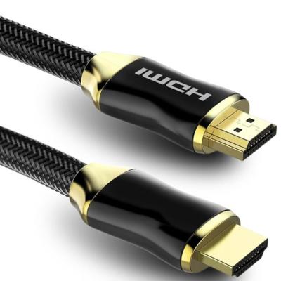 China COMPUTER Zinc Gold Plated Bare Copper 7.3mm Diameter 15ft HDMI Cable Original 2.0 HDMI Cabl for sale