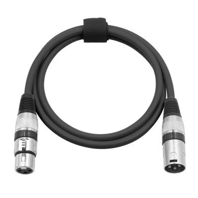 China Car OEM Factory 3 Pin XLR Female To Male XLR Speaker Microphone Balanced Audio Cable for sale