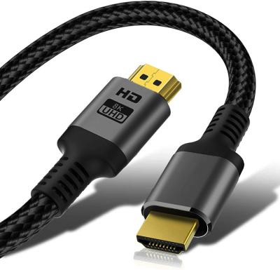 China HDMI 2.1 camera support cable 48Gbps 8K60Hz 4K120Hz 1m 1.5m 1.8m 2m 3m 5m with certification for sale