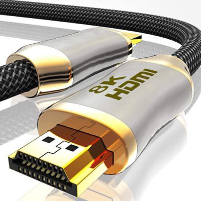 China COMPUTER Kabel HDMI 2.1 Cable 2M UHD 8K 4K/120Hz Male To Male Gold Plated HDMI-HDMI Video Cables for sale