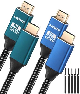 China Hot 8K 60Hz 4K 120Hz 3D HDR 48Gbps HDCP HDMI 2.1 Computer Cables 8K V2.1 High Fidelity Cable Sale10M HDMI Cable for sale