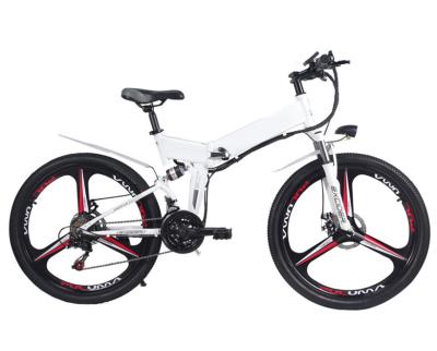 China Electric bicycle china 26 inch 21speed LI battery 1.95 inch 21speed LI tire mountain electric bike 36V/48V 300W/500W electric bicycle aluminum alloy china manufacturer for sale