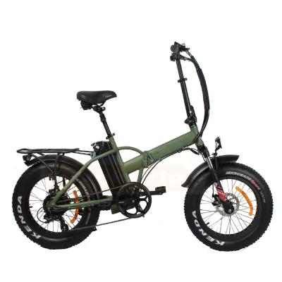 China Aluminum Alloy 10.4Ah Drop Shipping Europea 25km/h Standard Italy Spain France 20 Inch Fat Tire Foldable Electric Bike for sale