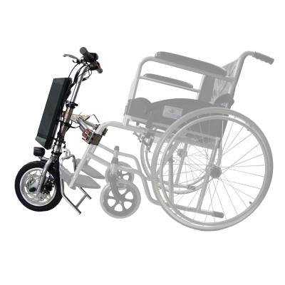 China CE Approved 36v 350w Aluminum Alloy Electric Connectable Handcycle For Standard Wheelchair With 11.6Ah Lithium Battery for sale