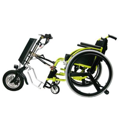 China Aluminum alloy CE approved forward and back operate electric handcycle / E-Handcycle electric wheelchair motor conversion kit for sale