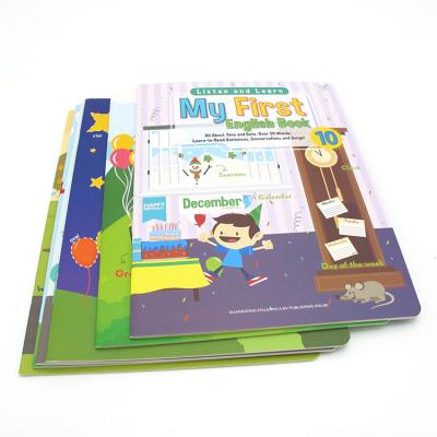 China paper & Cardboard Kids School Textbook Educational Book Printing for sale