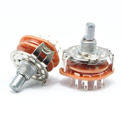 China Inverter Custom Switches 3 4 6 10 Position Rotary Switch For Inverter DIP Rotary Switch for sale