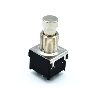 China Products 3H PDT 9pin Push Button Foot Switch Electronic Guitar Stomp Pedal Switch for sale